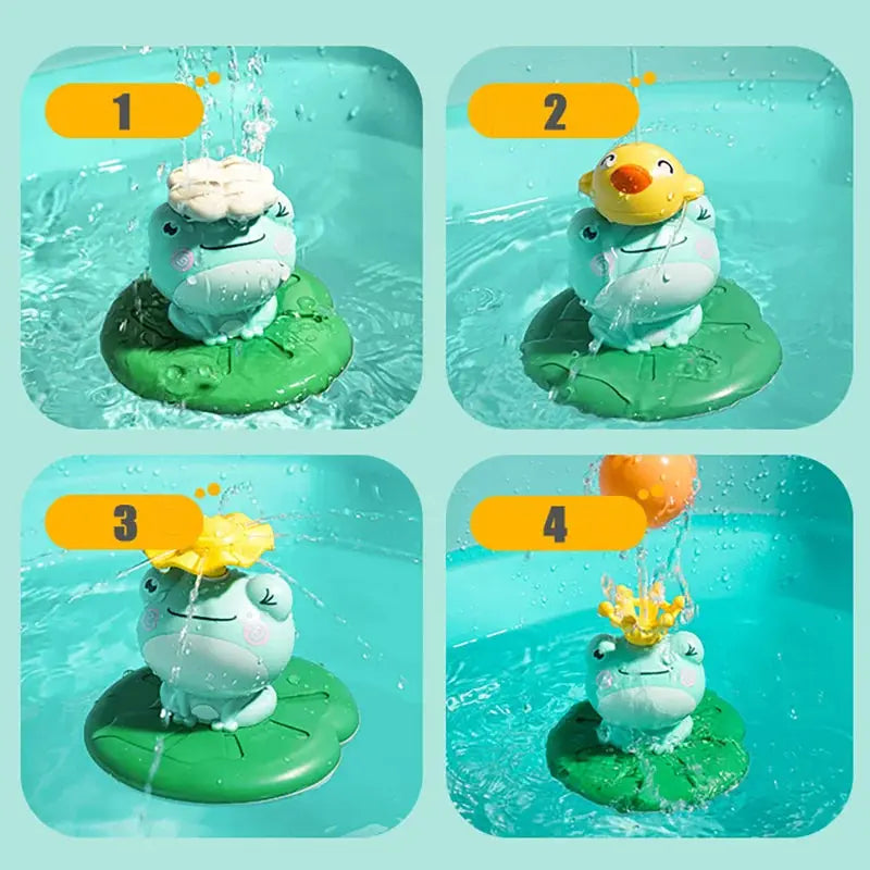 Spraying Frog Bath Toy My Store