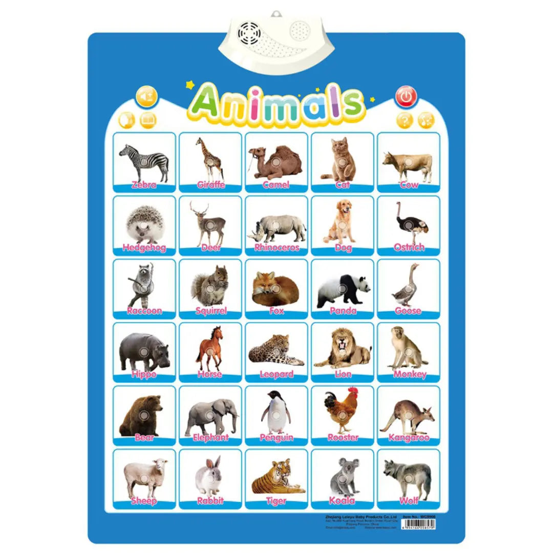 Talking Sound Board for Learning English for Children My Store