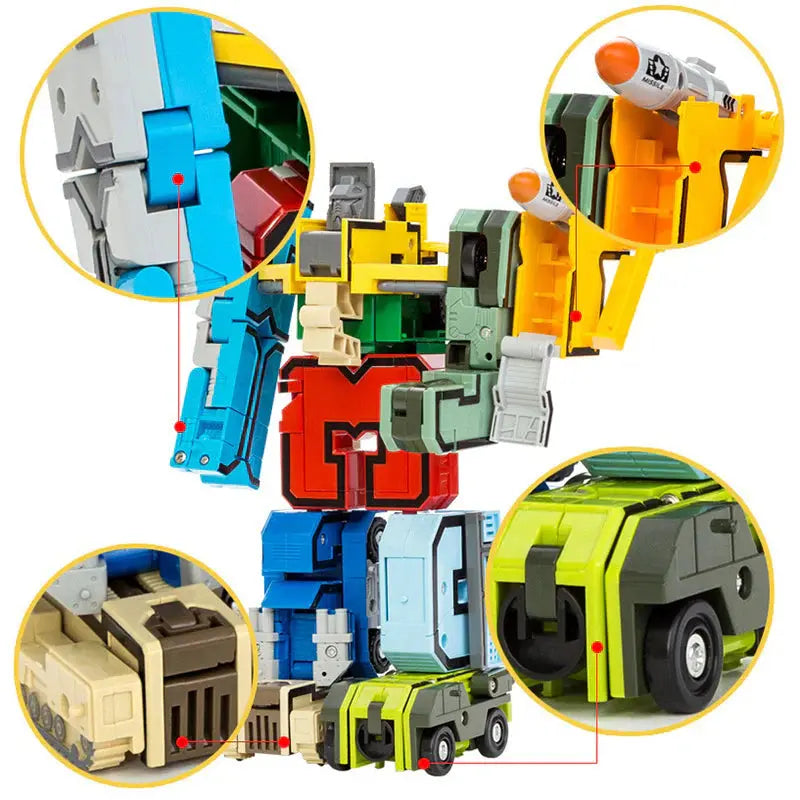 Construction Action Figure with Numbers My Store