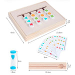 Montessori Wooden Shapes and Colours Sorting Game My Store
