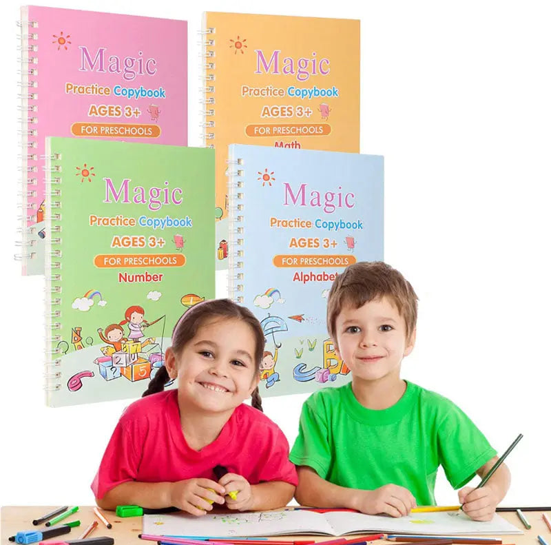Magical Exercise Books (Set of 4 Books) My Store