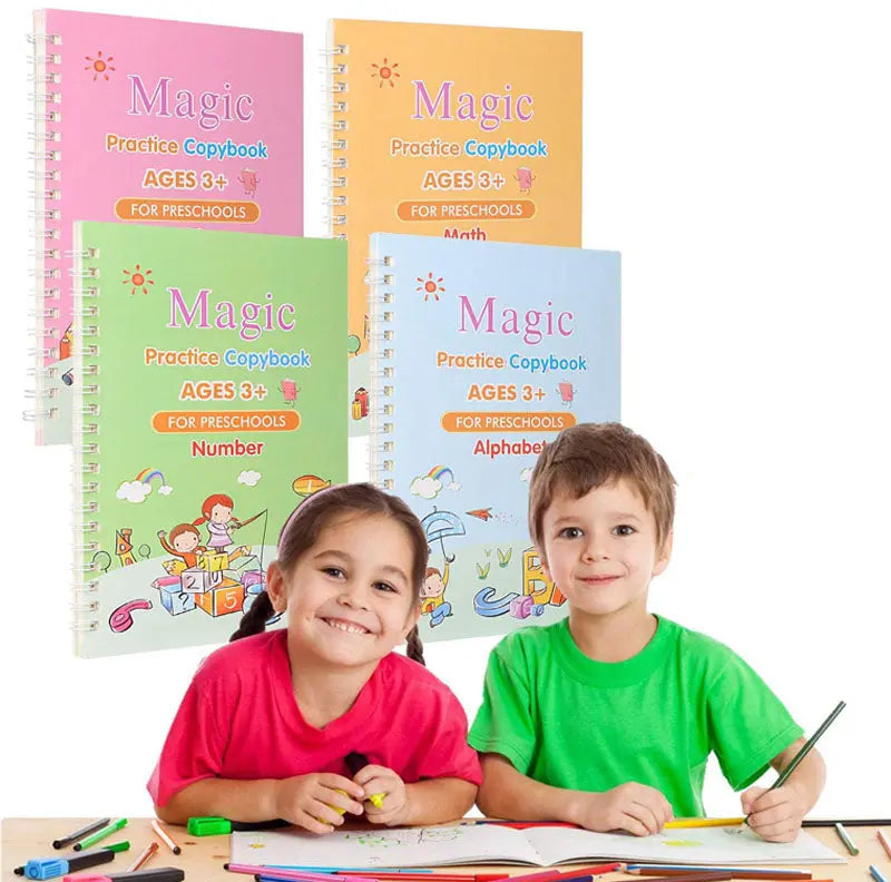 Magical Exercise Books (Set of 4 Books) My Store