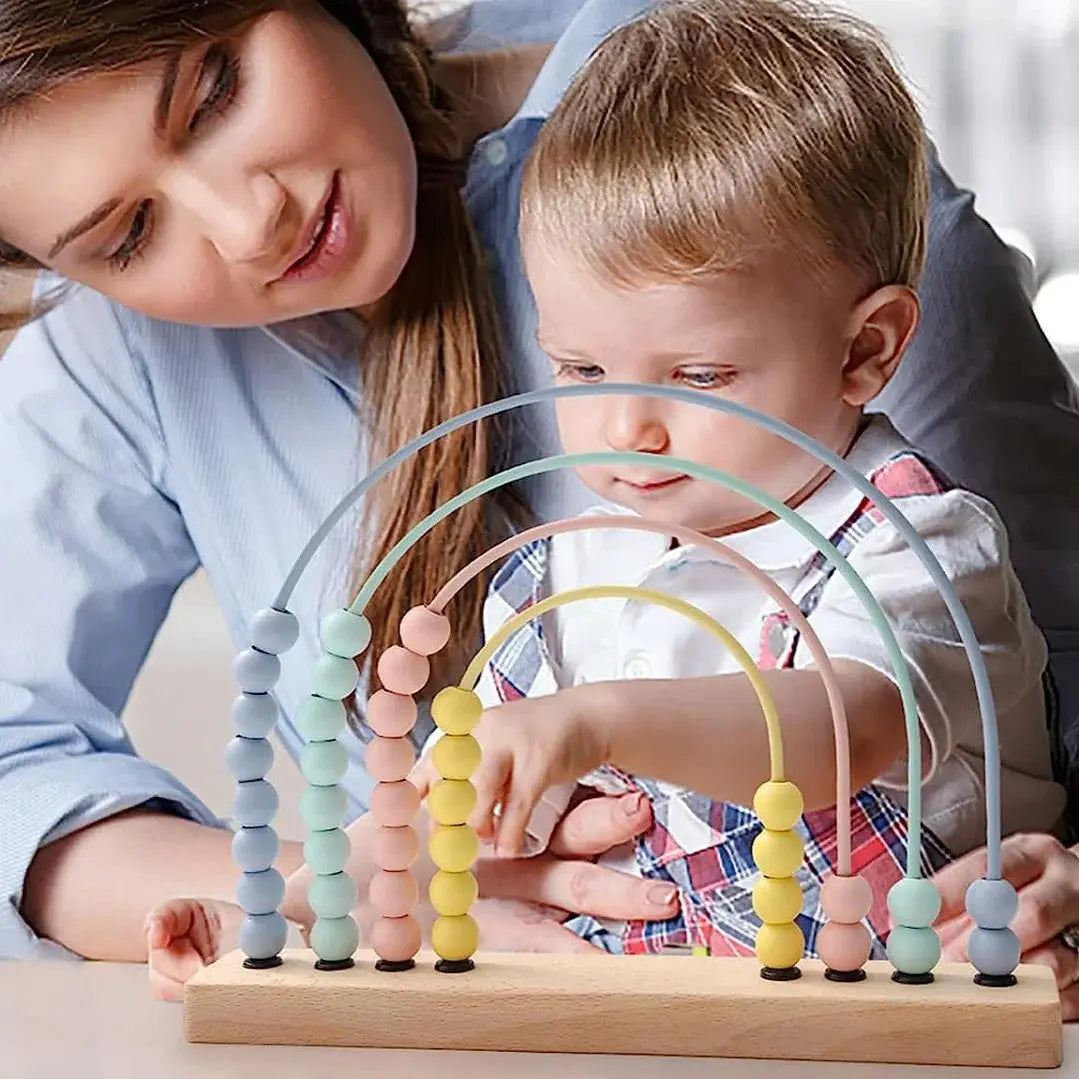 Rainbow Wooden Abacus My Store