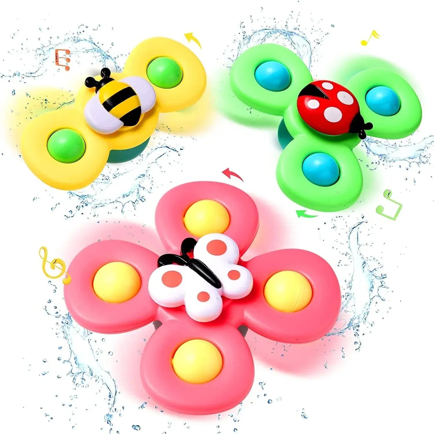 Interactive Bath Spinner Toy | Make Bath Time Fun - Spinning Bath Toy My Store