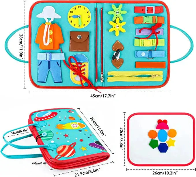 Touch Book for Children – Discover and Learn with All Senses My Store