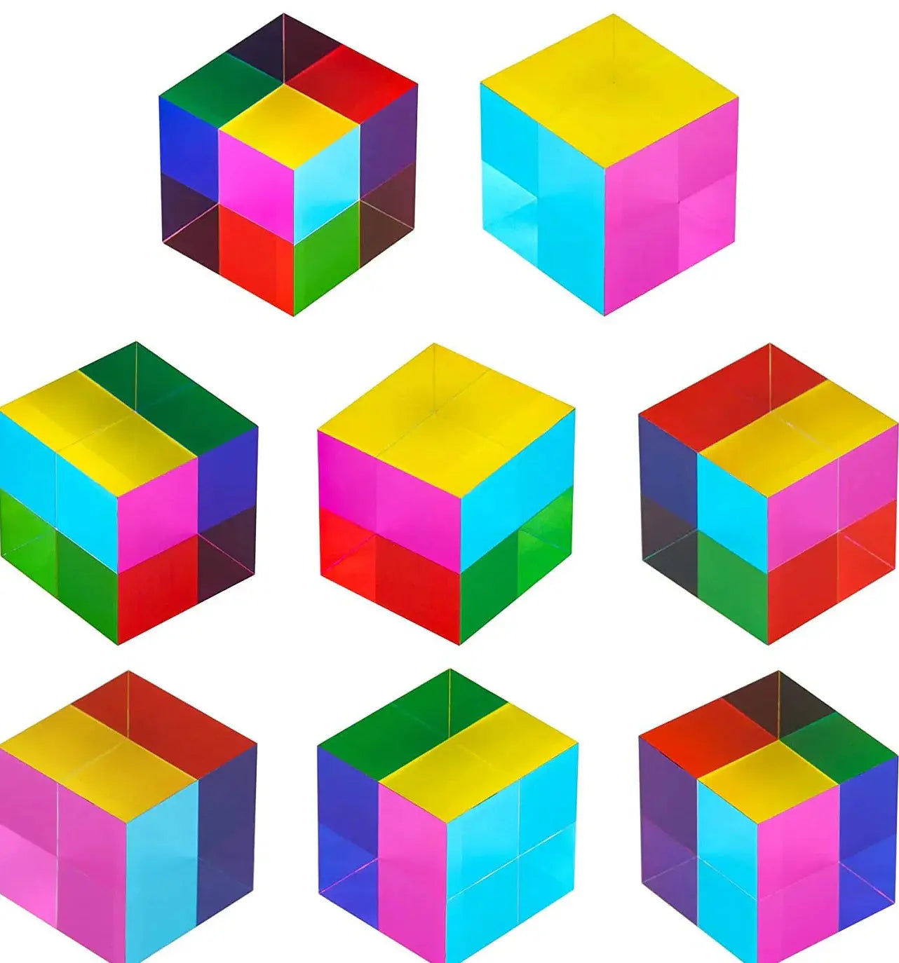 Colour Mixing Prism Cube My Store