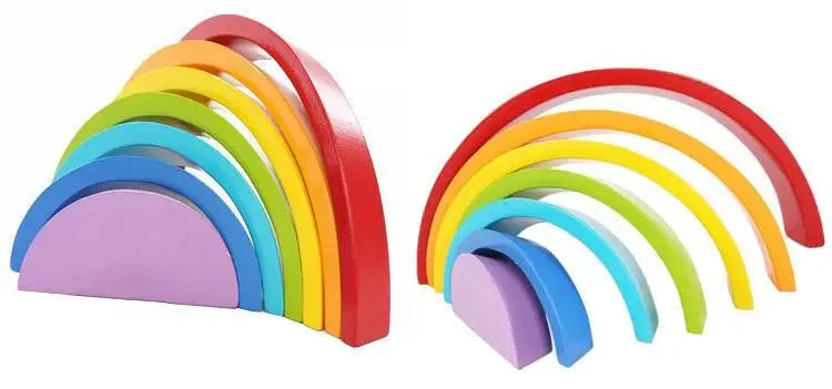 Montessori Wooden Rainbow My Store
