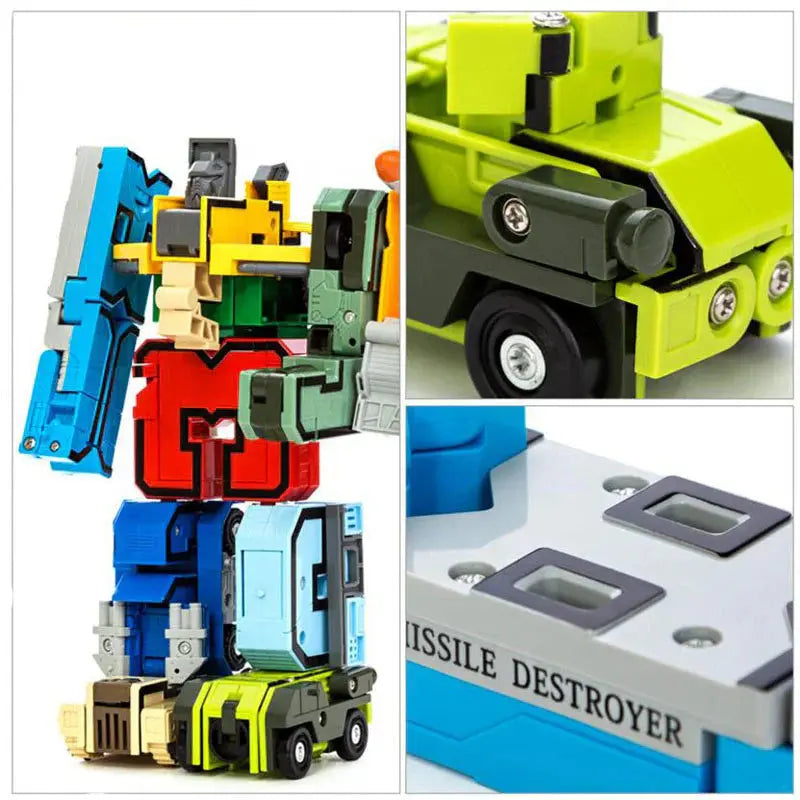 Construction Action Figure with Numbers My Store