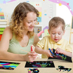 Scratch Art Rainbow Cards My Store