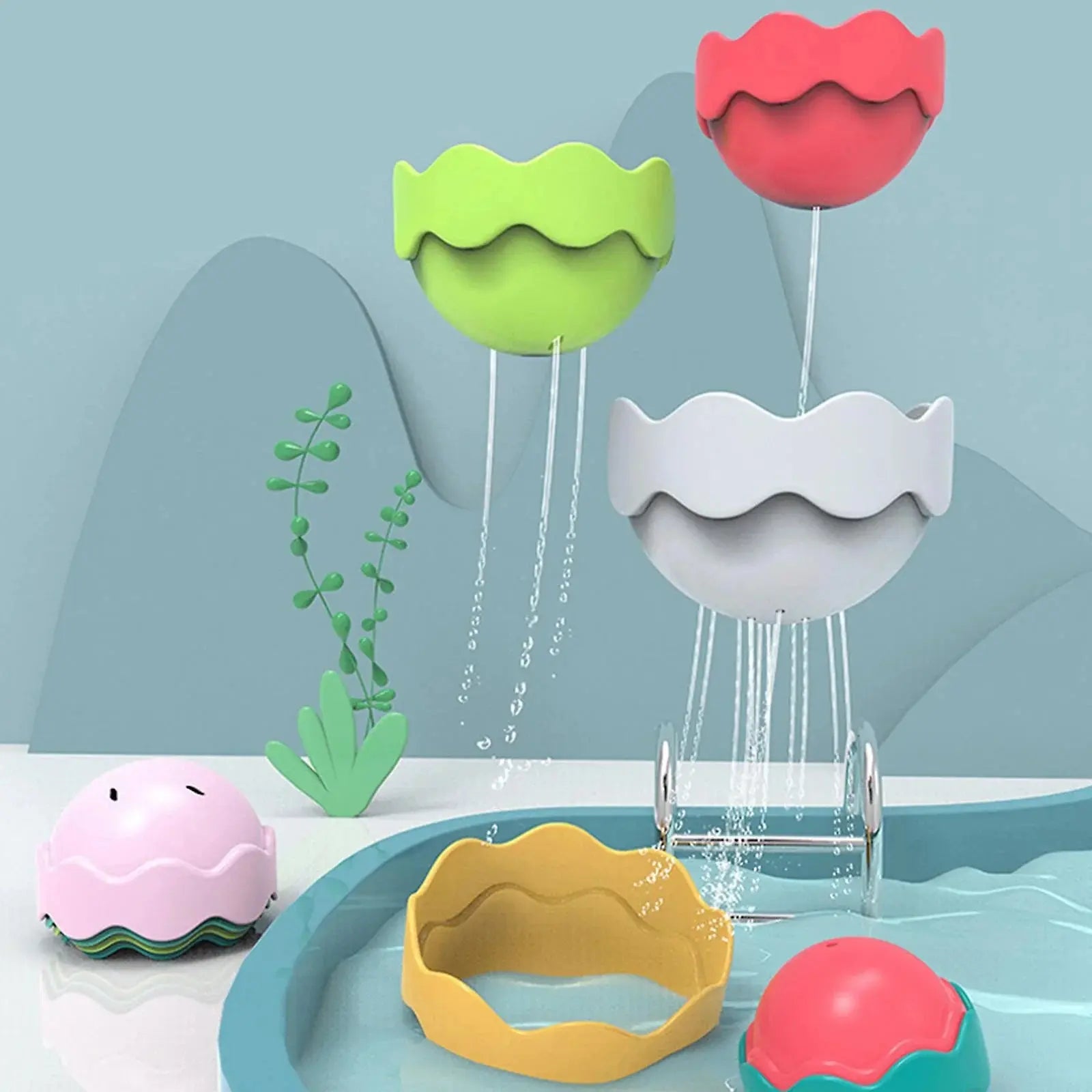 Spritz & Stack Bath Cups My Store