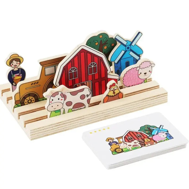 Find the right combinations! - 3D Puzzle My Store
