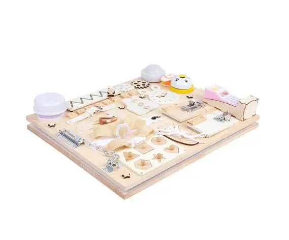 Handmade Montessori Wooden Playboard My Store