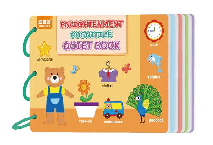 Develop Cognitive Skills - Velcro Activity Book My Store