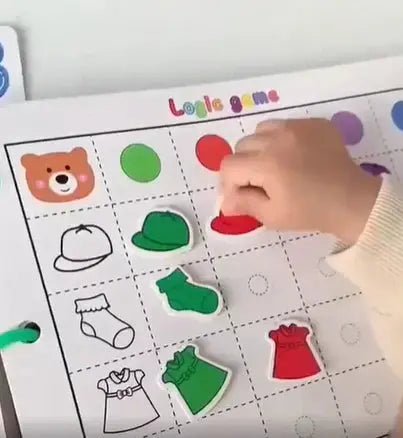 Develop Cognitive Skills - Velcro Activity Book My Store