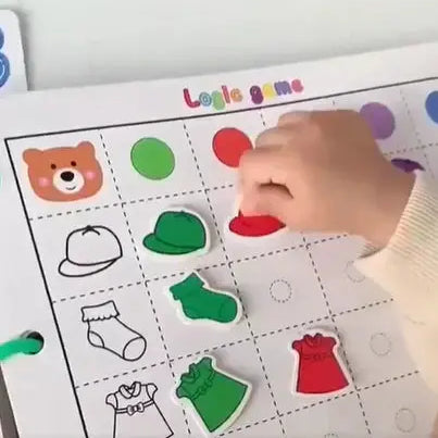 Develop Cognitive Skills - Velcro Activity Book My Store