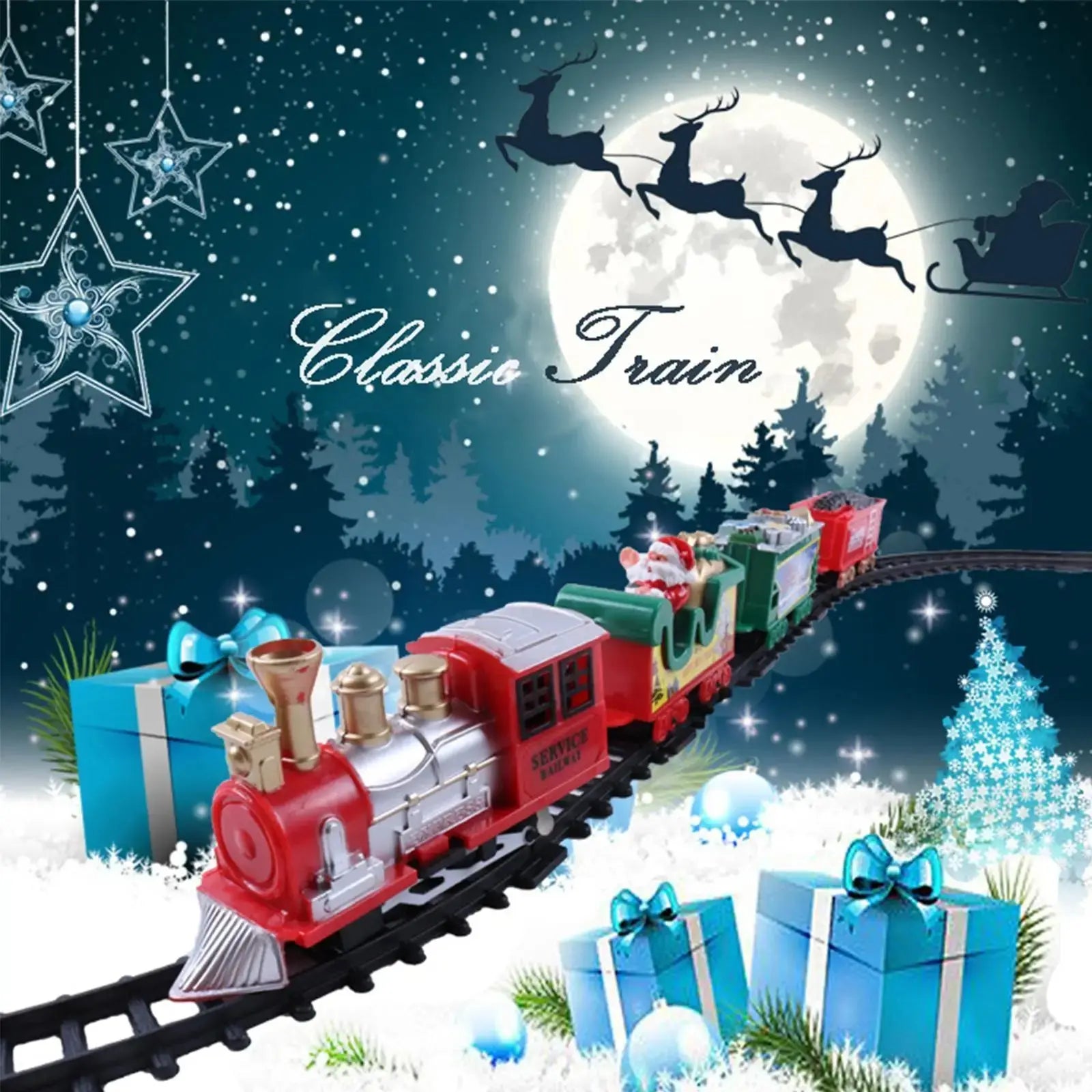 Festive Express Train Set My Store