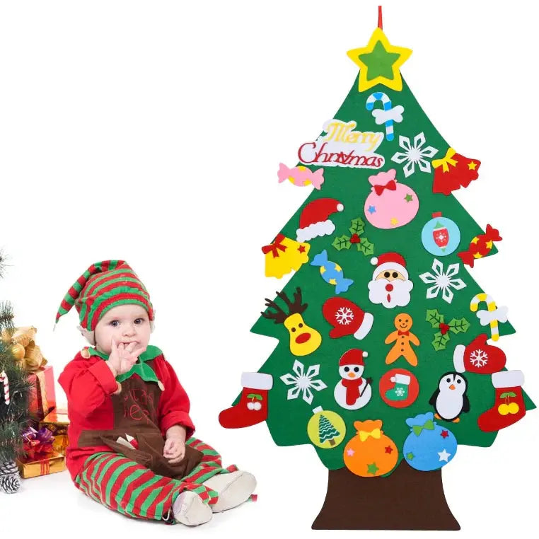 Montessori Felt Christmas Tree My Store