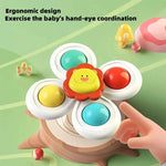 Cute Suction Cup Spinning Toy for Babies 3-Piece Set My Store