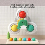 Cute Suction Cup Spinning Toy for Babies 3-Piece Set My Store