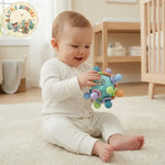 Sensory Baby Grasp Ball with Silicone Teething Aid and Rattle My Store