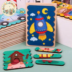 Montessori Wooden Puzzle My Store