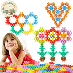 Montessori Snowflake Building Blocks My Store