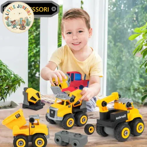 Construction Vehicle Building Set My Store