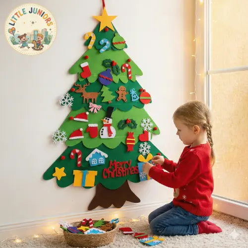 Montessori Felt Christmas Tree My Store