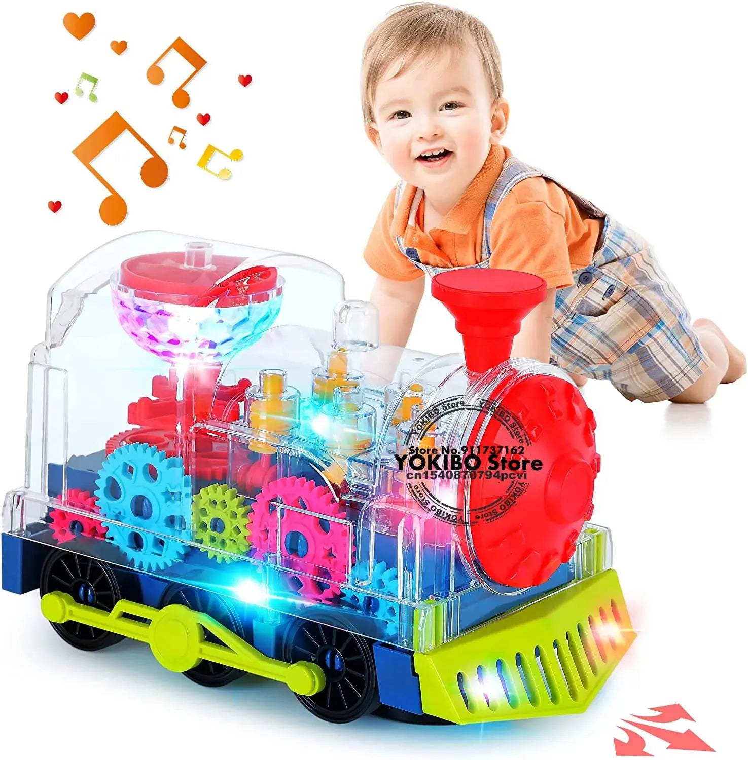 Light and Sound Train Toy My Store