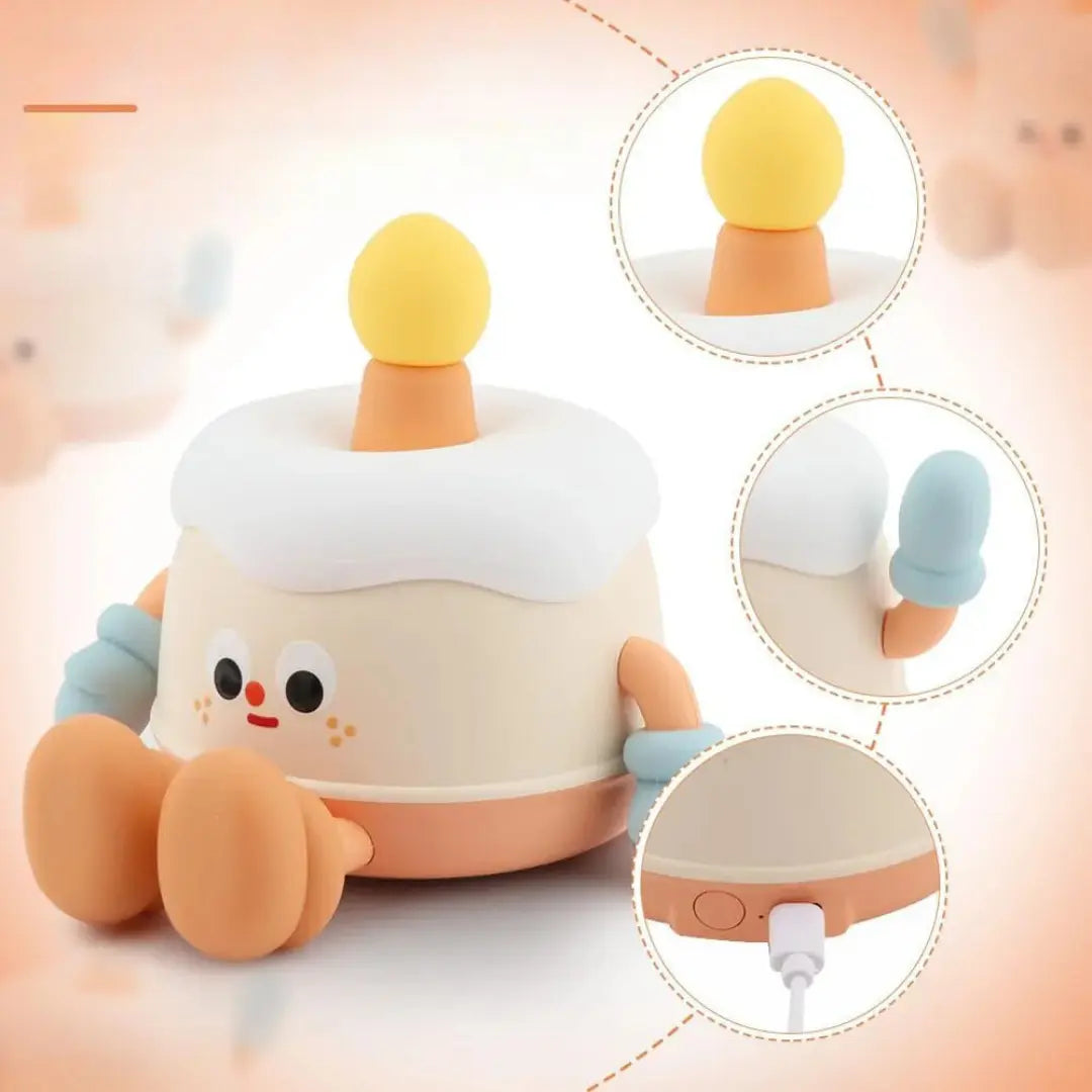 Cute Birthday Cake Night Light My Store
