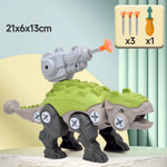 Dinosaur Screw Toy Set with Suction Cup Cannon My Store