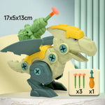 Dinosaur Screw Toy Set with Suction Cup Cannon My Store