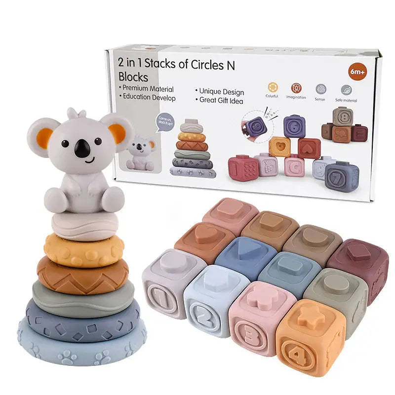Baby Sensory Stacking Blocks My Store