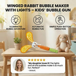 Bubble Bunny with Wings & Light – Kids Bubble Maker My Store