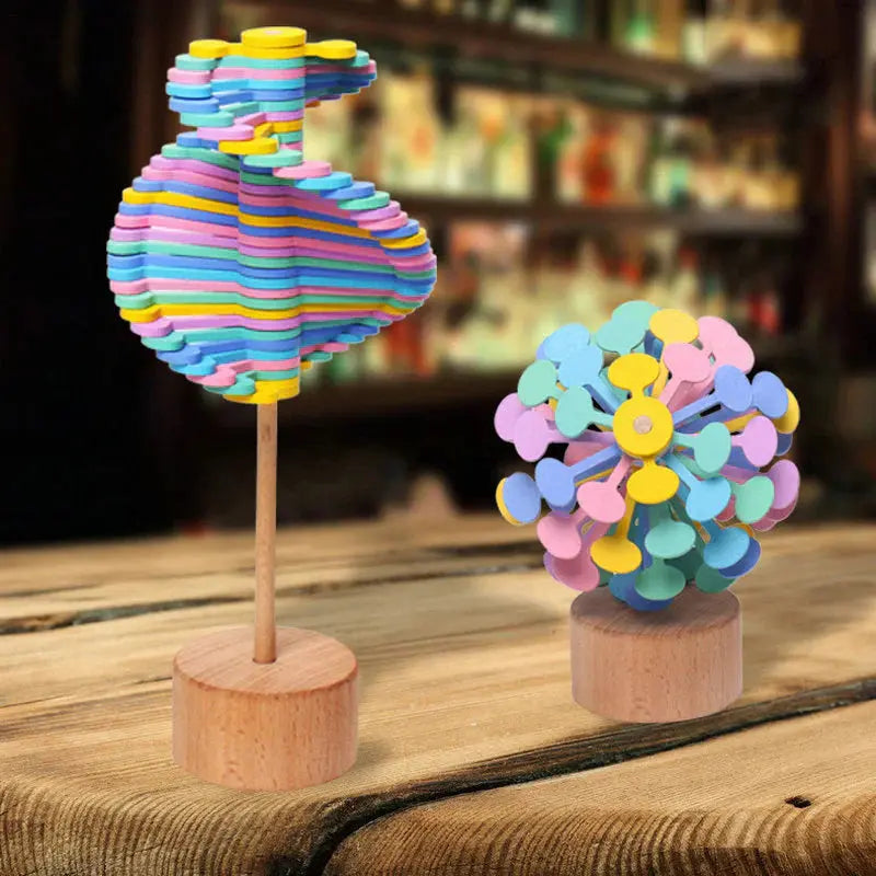 Wooden Calming Spinner – Stress Relief Toy for Tranquil Moments My Store