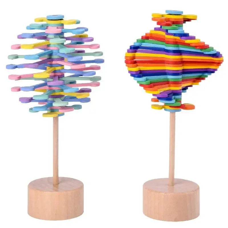 Wooden Calming Spinner – Stress Relief Toy for Tranquil Moments My Store