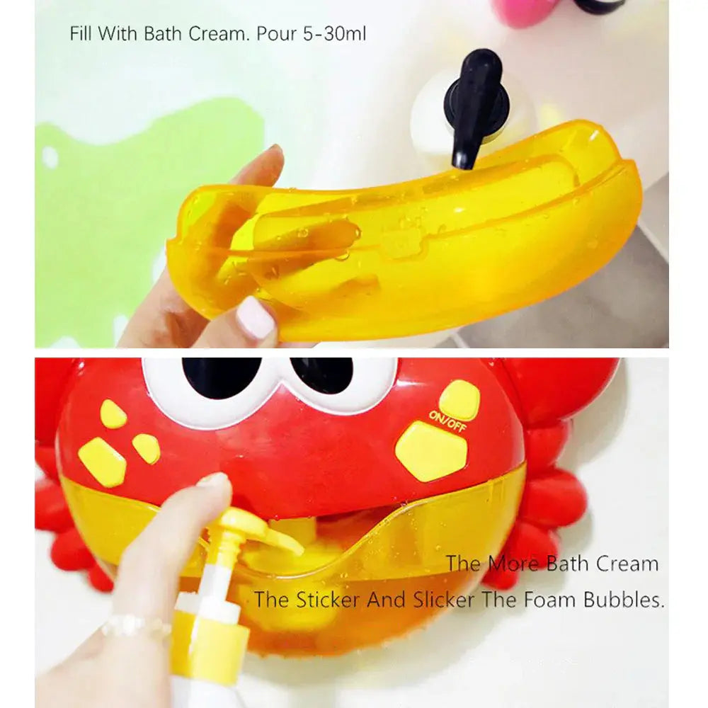Bubble Crab – The Perfect Bath Toy My Store