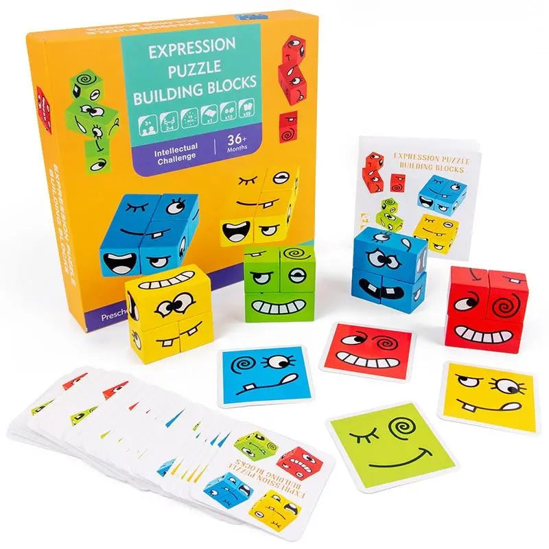 Facial Expression Recognition Puzzle for Children My Store