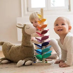 Montessori Rainbow Marble Wooden Tower My Store