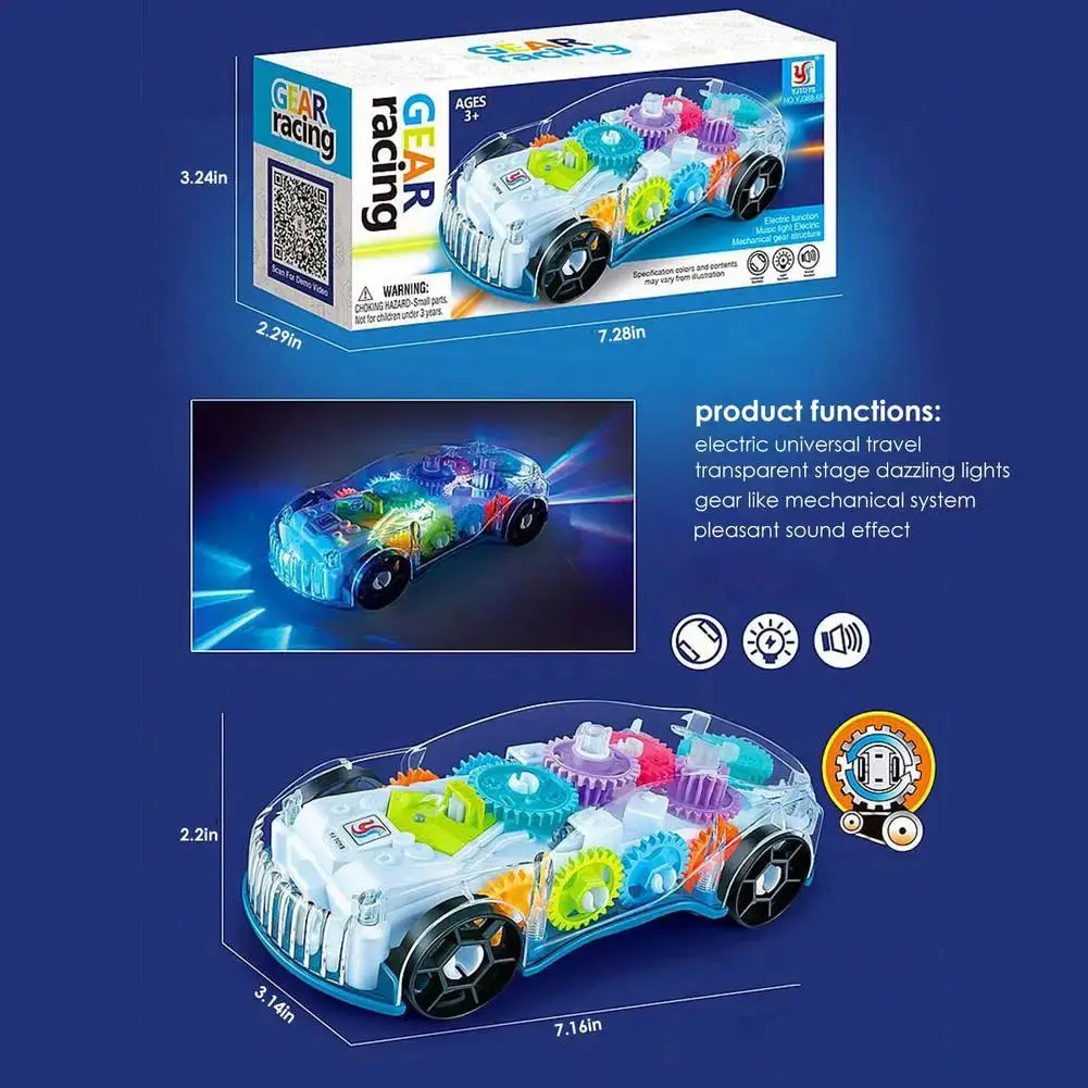 Glowing Racing Car RC Toy My Store