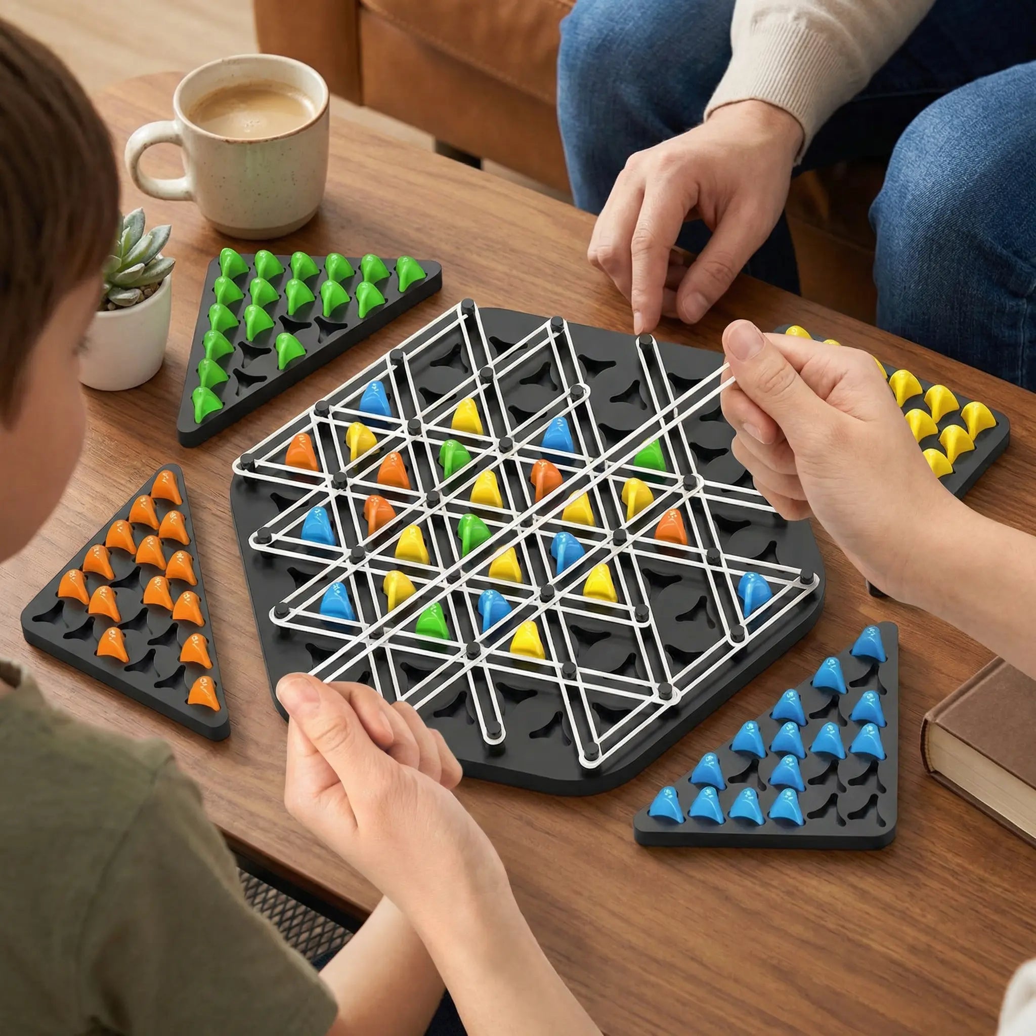 Rubber Band Triangle Chess Family Game My Store