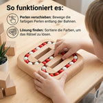 Handmade Educational Spinning Bean Finger Game – Wooden Thinking Game for Children My Store