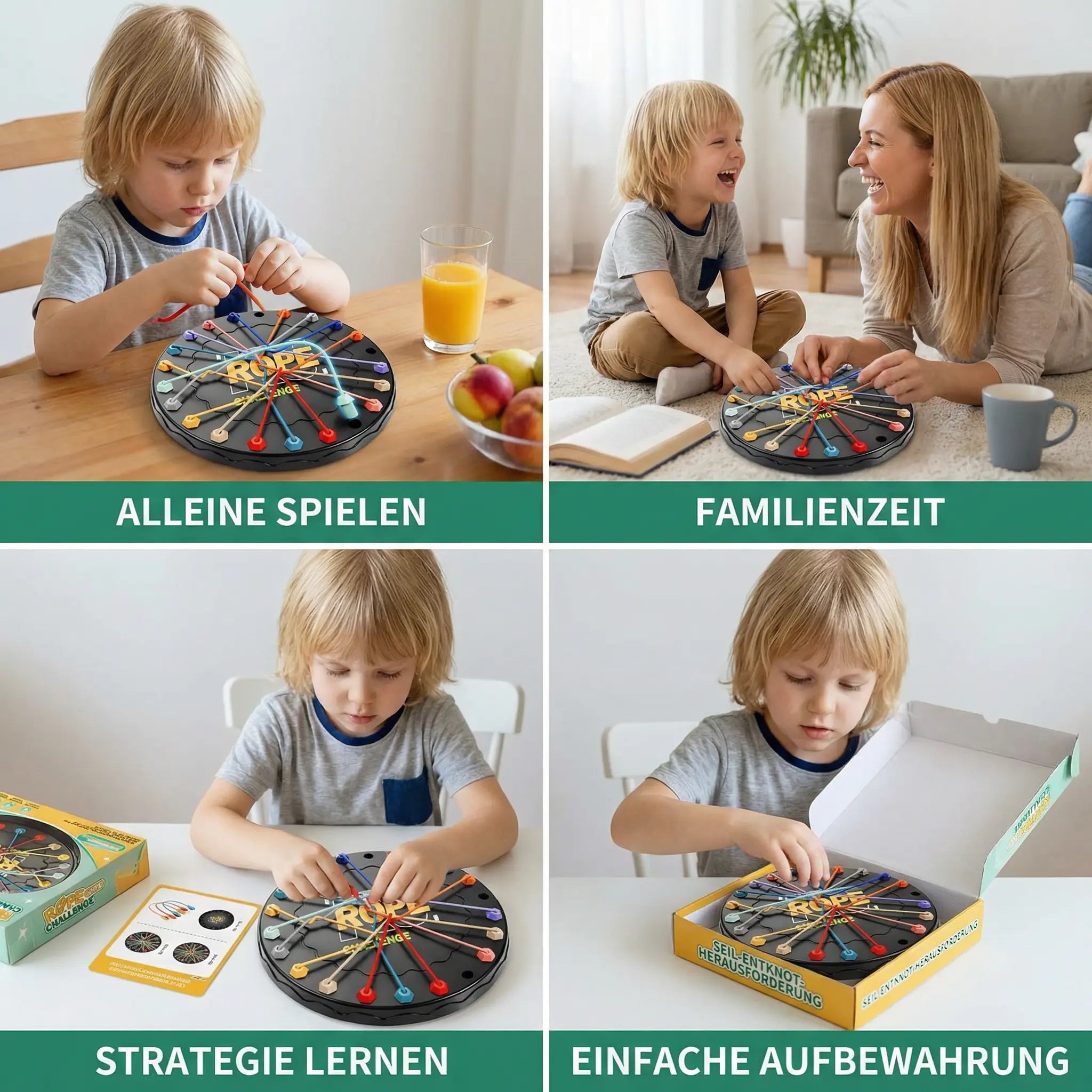 Knot & Rope Logic Game – Thinking & Strategy Game for Children My Store