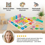 Montessori 6-in-1 Wooden Fishing Game – Educational Toy for Numbers, Colours & Fine Motor Skills My Store