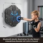 Bluetooth Wall-Mounted Music Boxing Trainer – Interactive Punching Target with Light & Sound My Store