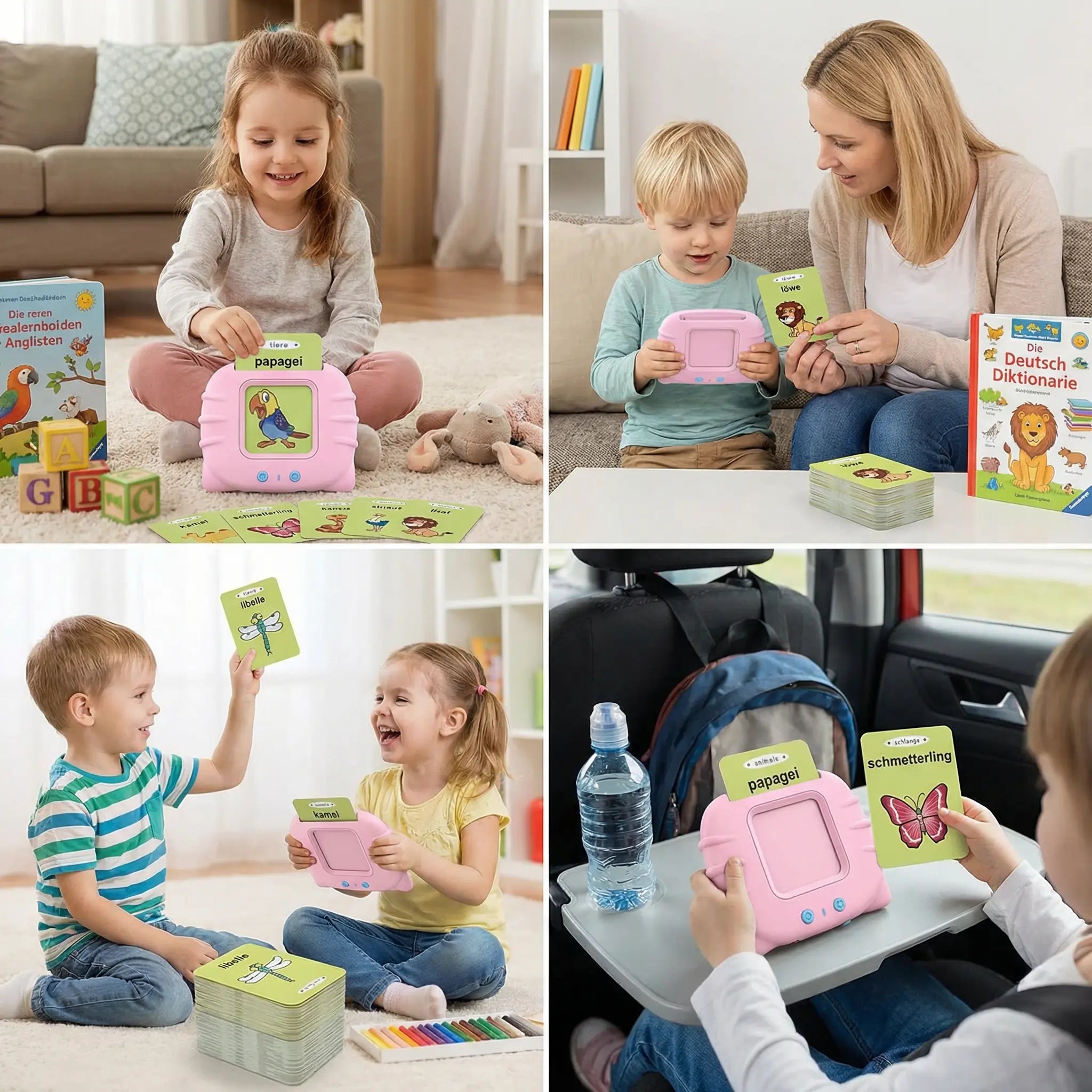 Talking English Learning Cards – Interactive Learning Game for Children My Store