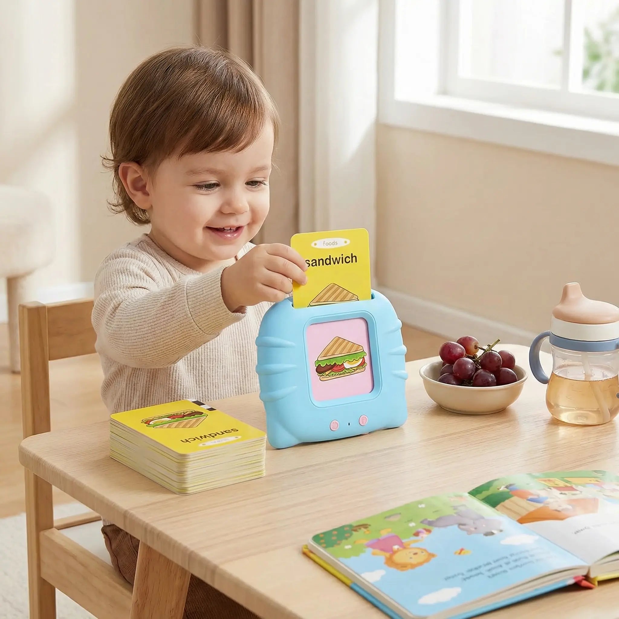 Talking English Learning Cards – Interactive Learning Game for Children My Store