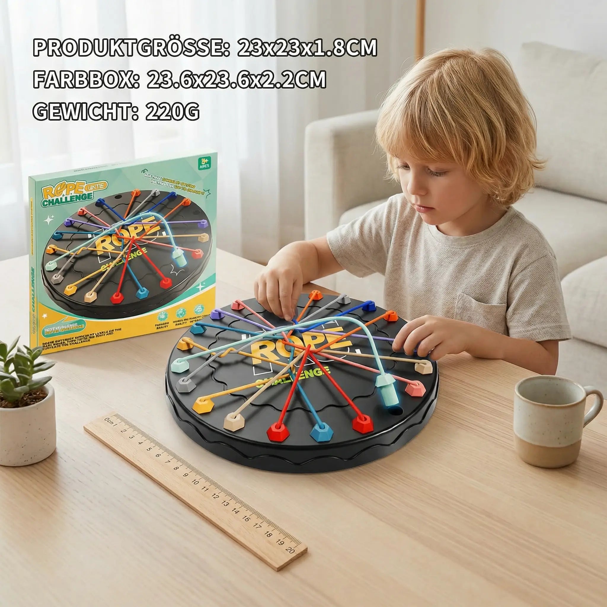 Knot & Rope Logic Game – Thinking & Strategy Game for Children My Store