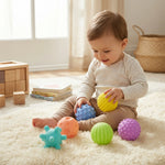 6-Piece Sensory Ball Set – Soft Touch & Massage Balls for Babies & Children My Store