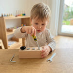 Montessori Wooden Screw Game – Fine Motor Skills & Concentration Training for Children My Store